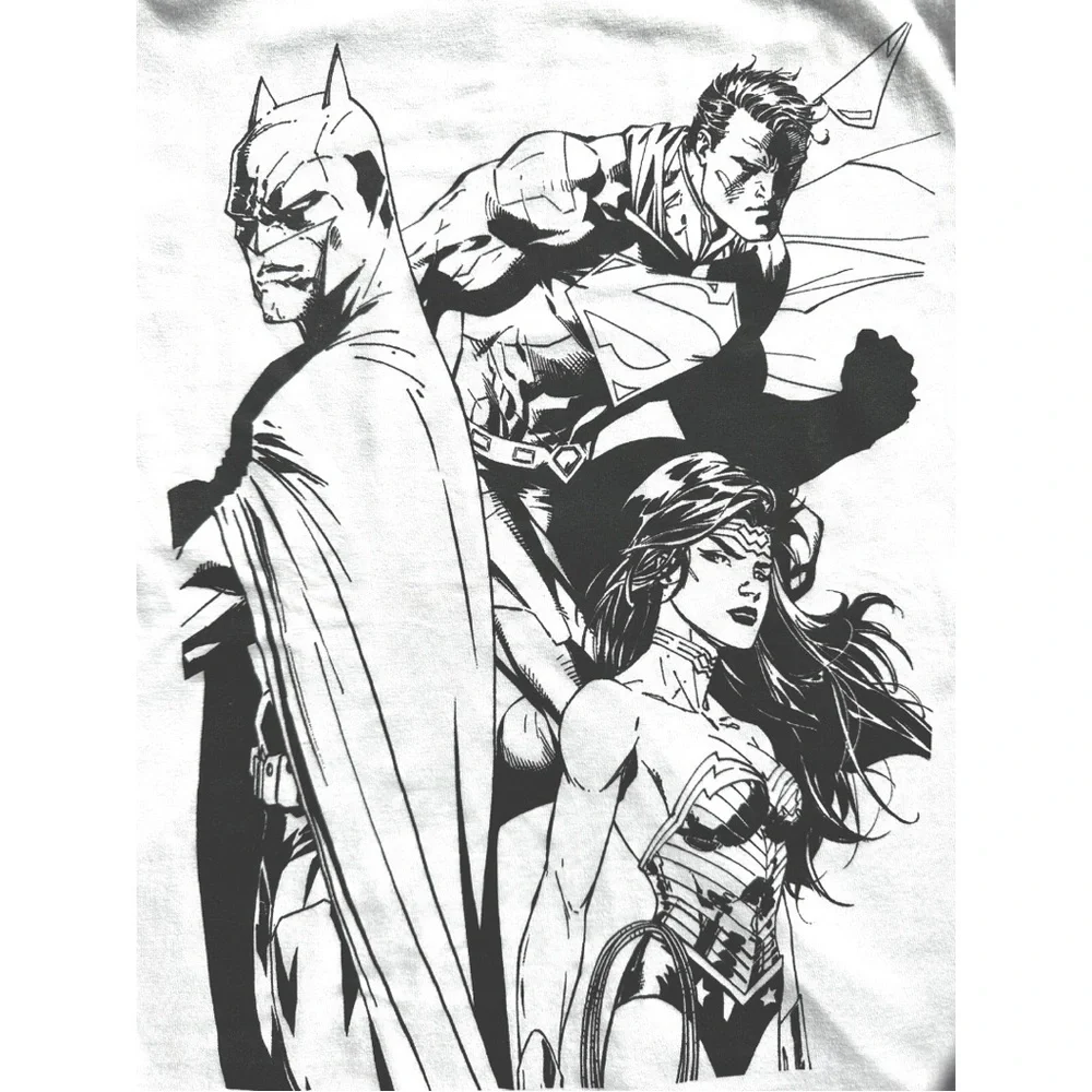 DC Comics Batman Superman Wonder Woman Graphic Tee - Picture 3 of 4